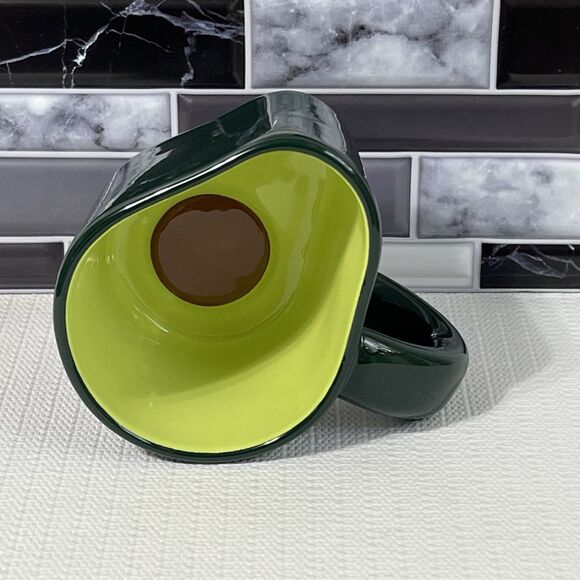 Tabitha Brown AVOCADO 16oz Stoneware Coffee Mug Cup Green - Picture 3 of 15